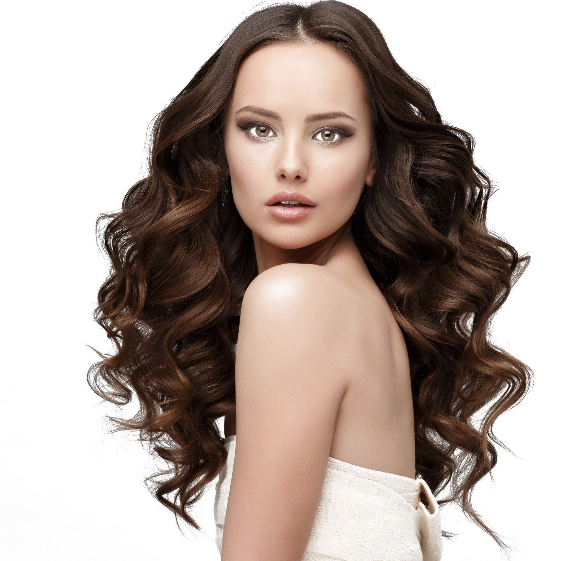 #4 Light Ash Brown 20" Clip-in (160 Grams) | Sandy Bella
