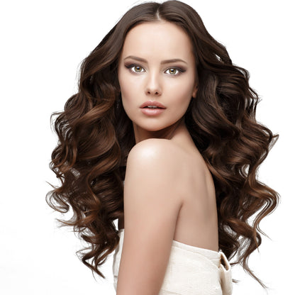 #4 Light Ash Brown 20" Clip-in (160 Grams) | Sandy Bella
