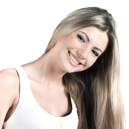 #P4/60 Highlights  20" Clip-in (160 Grams) - Sandy Bella