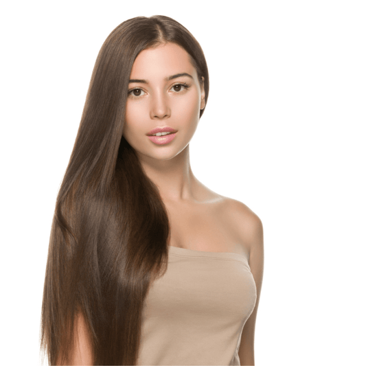 #4 Light Ash Brown 24" Clip-in (200 Grams) | Sandy Bella