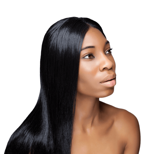 #1 Black Clip in Hair Extensions 20 inch (160 Grams) - Sandy Bella