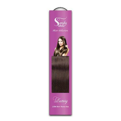 #4 Light Ash Brown 20" Clip-in (160 Grams) | Sandy Bella